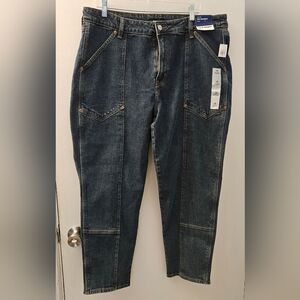 Old Navy O.G. Straight Dark Wash Denim Jeans